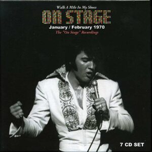 Box 7 Cd Set Elvis On Stage Walk A Mile In My Shoes (Lacrado)