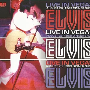 Cd Ftd 5'' Elvis Live In Vegas August 26, 1969 Dinner Show