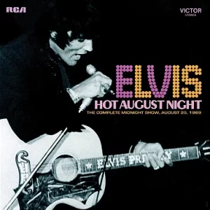 Cd Ftd 7'' Elvis Presley Hot August Night