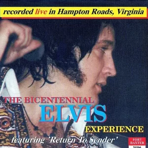 Cd Elvis Cardboard Sleeve The Bicentennial Elvis Experience