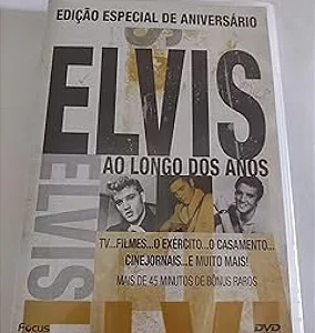 Dvd Elvis Ao Longo Dos Anos Edição Especial de Aniversário