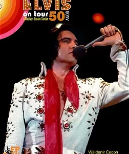 Livro Elvis On Tour & Madison Square Garden 50 anos (Lacrado)