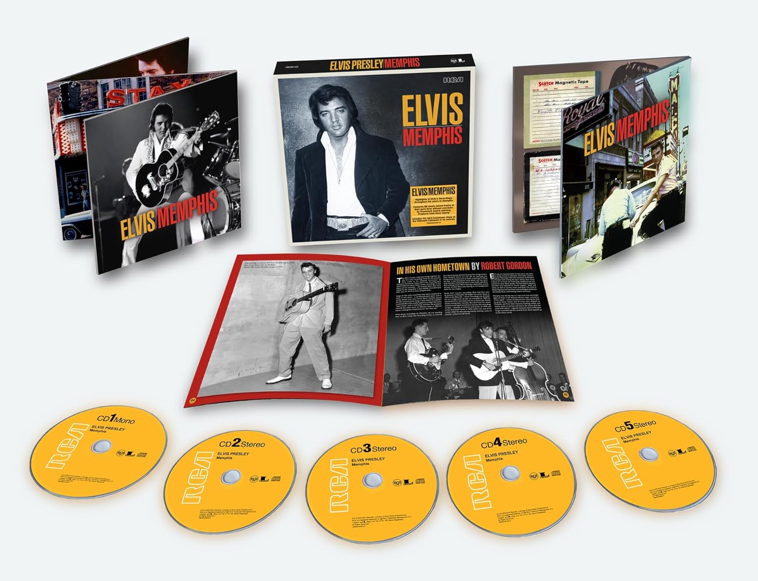 Elvis Memphis 5 CD Box Set from Sony Music (Brand New & Sealed