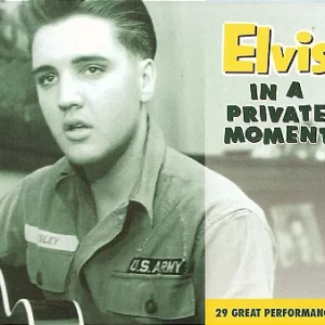 Cd Ftd 5'' Elvis Presley In A Private Moment