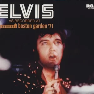Cd Ftd 5'' Elvis Presley As Recorded At Boston Garden '71