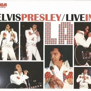 Cd Ftd 5'' Elvis Presley Live In LA