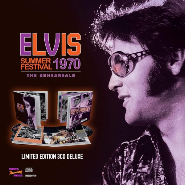 Cd Box Set 3 CD Elvis Summer Festival 1970 The Rehearsals (Lacrado)