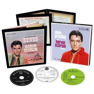 Elvis The Harum Scarum Sessions 3 CD Box Set FTD 8" (Sealed)