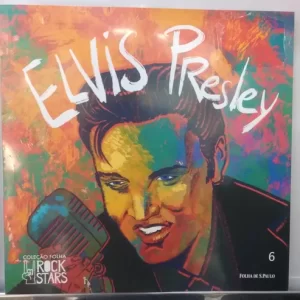 Livro Elvis Presley Coleção Folha Rock Stars Número 06