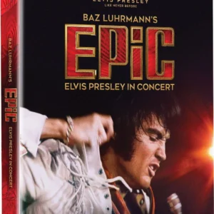 EPiC: Elvis Presley in Concert 4K Ultra HD +Blu-Ray (Novo e Lacrado)