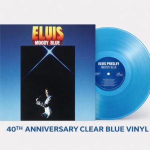 Elvis Presley Moody Blue 40Th Anniversary Clear Blue Vinyl (Brand New & Sealed)