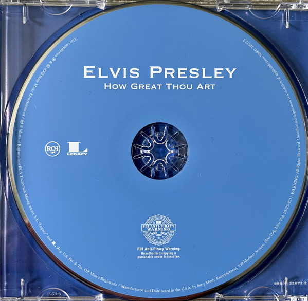 Cd Elvis Presley How Great Thou Art Bonus Tracks (Novo e Lacrado) - Image 2
