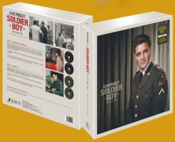 Box Set Ftd Elvis Presley Soldier Boy 53 310 761 4 Cds/2 Books