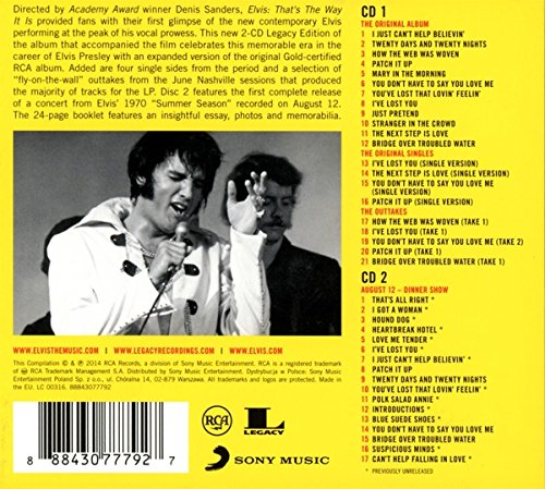 Cd Elvis Presley That's the Way It Is Legacy Edition (Novo e Lacrado) - Image 4