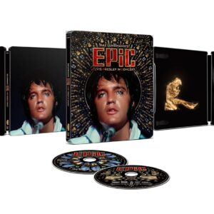 EPiC: Elvis Presley in Concert - Deluxe Steelbook 4K UHD/Blu-ray (Novo e Lacrado)
