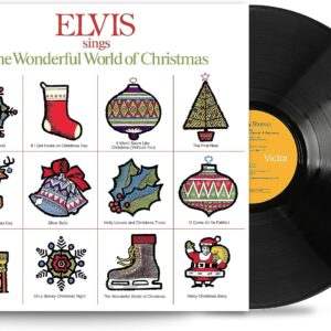 Elvis Sings The Wonderful World Of Christmas 140 Gram Vinyl (Novo e Lacrado)