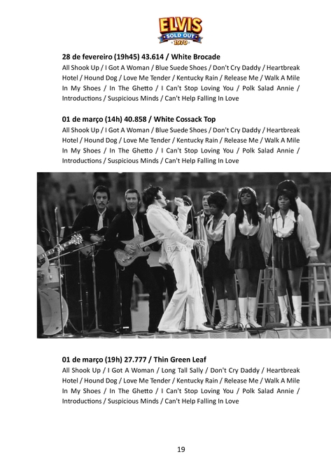 Elvis Sold Out 1970/1974 Livro 1 Edição Atualizada em Preto & Branco (Novo) - Image 3