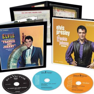 Elvis The Frankie And Johnny Sessions – 60th Anniversary Edition 3 CD Box Set FTD 8″ (Novo e Lacrado)