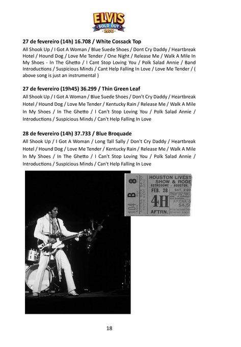 Elvis Sold Out 1970/1974 Livro 1 Edição Atualizada em Preto & Branco (Novo) - Image 2