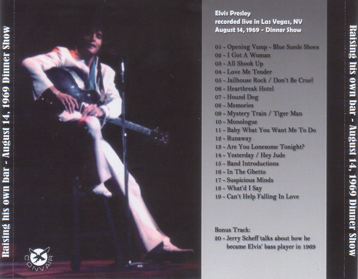 Cd Elvis Presley Raising His Own Bar - Image 3