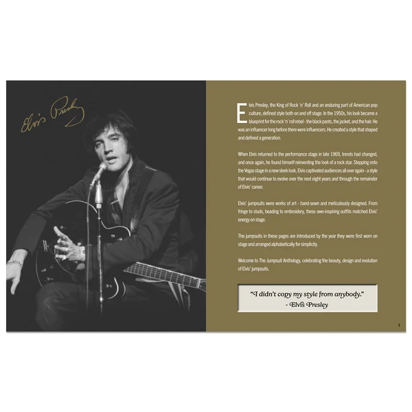 Dos Arquivos de Graceland: Livro de Capa Dura "The Jumpsuit Anthology" (Novo e Lacrado) - Image 2