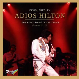 Elvis Presley Adios Hilton The Final Show In Las Vegas (3-LP SET) GOLD VINYL