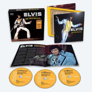 Elvis As Recorded At Madison Square Garden 3 CD Box Set FTD 8″ (Novo e Lacrado)
